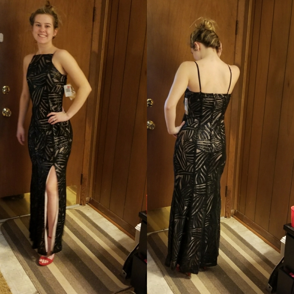 Black prom dress